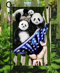 pandas american flag 7635