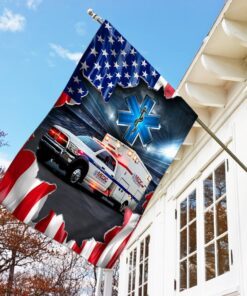 paramedics ambulance flag 1224