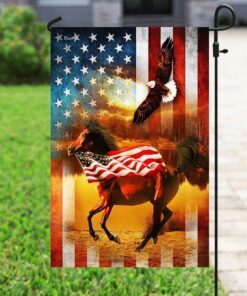 patriotic horse american flag thh3159f 2332