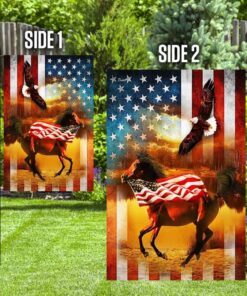 patriotic horse american flag thh3159f 4594