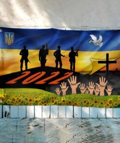 peace for ukraine grommet flag tqn106gf 4615