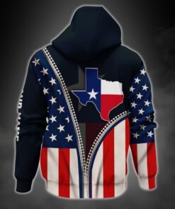 personalized 3d zip hoodie texas state of mind bnt218zhct 3531