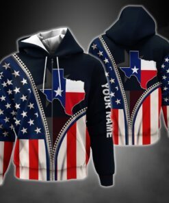 personalized 3d zip hoodie texas state of mind bnt218zhct 7008