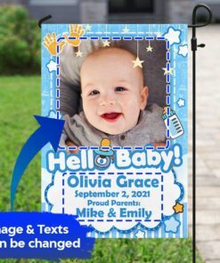 personalized baby announcement hello baby dbd2857fct 4287