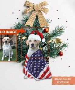 personalized ornament christmas dog image anl309oct 6242