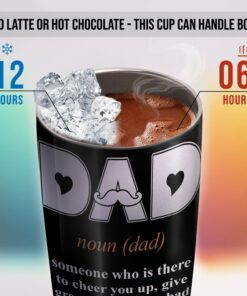 personalized tumbler funny dad noun 20oz tumbler lnt95tuct 1543