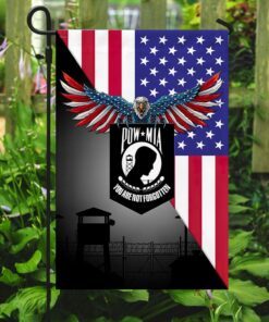 pow mia you are not forgotten flag trl1024f 7637