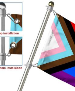 progress pride grommet flag lgbt ally tqn212gf 4336