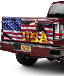 proud american truck tailgate decal sticker wrap 2507