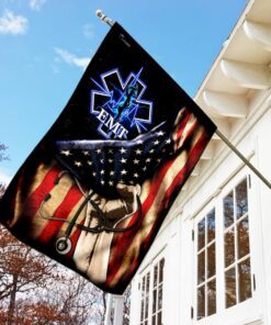 proud emt flag 4761