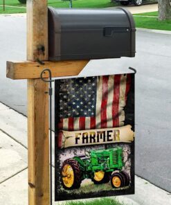 proud farmer tractor flag qnk270f 1952