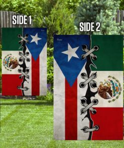 puerto rico and mexico flag lha1617f 8966