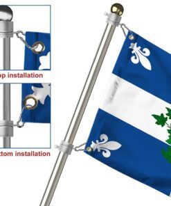 quebec sacred heart grommet flag tqn262gf 5130