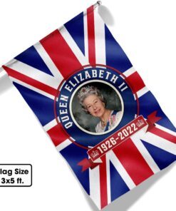 queen elizabeth ii 1926 2022 uk flag tqn487f 7096