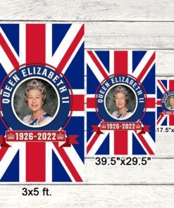 queen elizabeth ii 1926 2022 uk flag tqn487f 8630