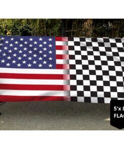 racing flag racing american grommet flag trv1974gf 1647