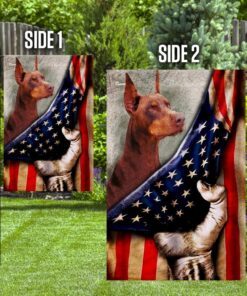 red doberman flag 5525