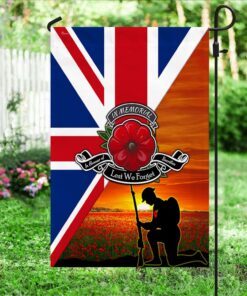 remembrance day flag lest we forget flag trl1374fv1 4735