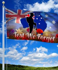 remembrance day flag lest we forget thb3433gf 2442