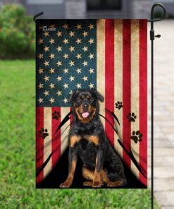 rottweiler american flag 1773