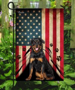 rottweiler american flag 2044