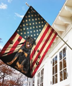 rottweiler american flag 3620