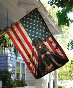 rottweiler american flag 7073