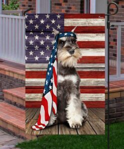 schnauzer dog flag charming dog ntb216fv15 1759