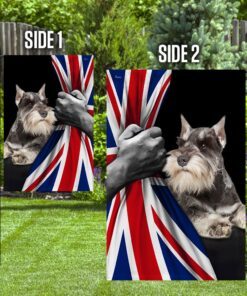 schnauzer dog lover flag trl1911fv1 3018