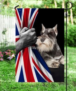 schnauzer dog lover flag trl1911fv1 5415