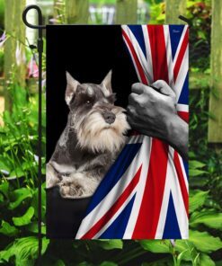 schnauzer dog lover flag trl1911fv1 7913