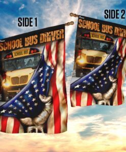 school bus driver flag 2449