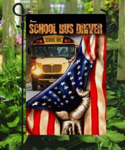 school bus driver flag 6011