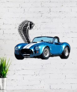 shelby cobra hanging metal sign ps593ms 6710