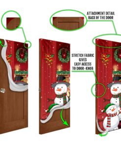 snowman christmas is coming door cover mln642d 1841