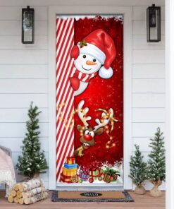 snowman door cover 6683