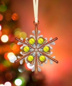 softball custom shaped ornament snow flake nnt137ov1 5104