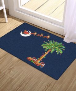 south carolina christmas doormat santa palmetto tree lnt749dm 8050