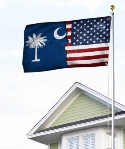 south carolina flag south carolina american grommet flag qtr255gf 1539