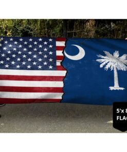 south carolina flag south carolina american grommet flag qtr255gf 3408