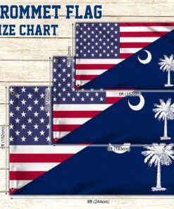 south carolina flag south carolina grommet flag qtr247gf 5432