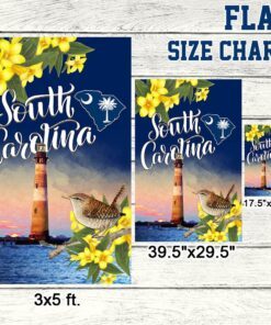 south carolina flag yellow jessamine carolina lnt255f 1564