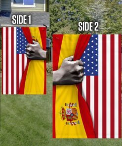 spanish and american flag tqn822f 3268