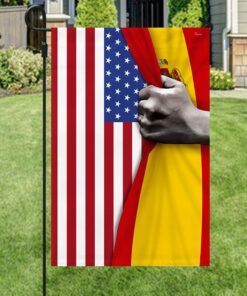 spanish and american flag tqn822f 5391