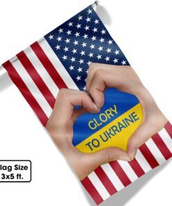 stand with ukraine glory to ukraine flag mln852f 8067