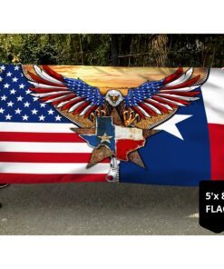 texas american eagle flag thn3533gf 5281