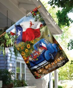 texas country roads flag 6078