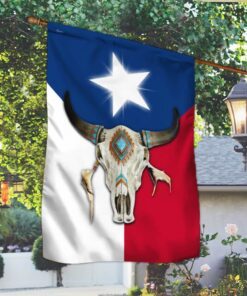 texas flag skull lnt278f 1353