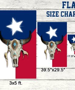 texas flag skull lnt278f 3108