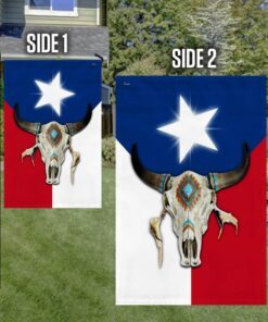 texas flag skull lnt278f 8245